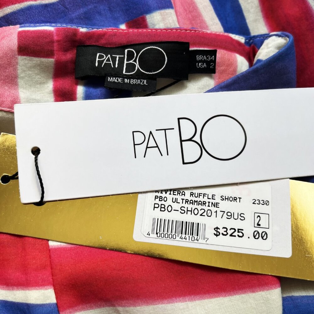 PatBO Riviera Cotton-Gauze Shorts - NEW - Picture 7 of 10